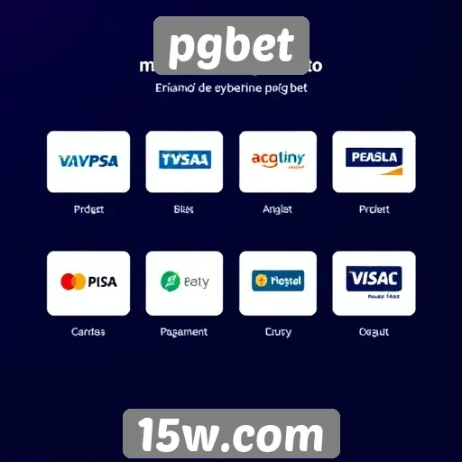 Métodos de pagamento disponíveis no pgbet
